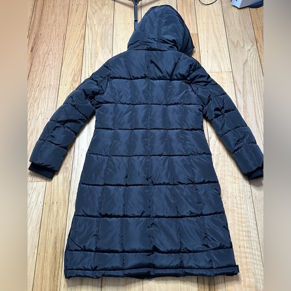 NWOT Kenneth Cole BLACK Puffer Coat Women's SIZE LARGE MSRP $275 - Picture 4 of 8